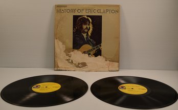 Eric Clapton - History Of Eric Clapton Double Album Set With Gatefold Cover On ATCO Records