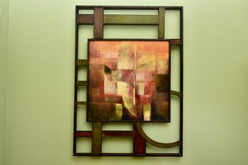Designs For Living By Gil Metal Framed Wall Art (RETAIL $359)