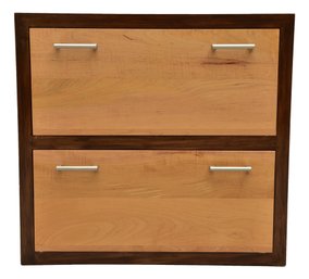 Two-Tone Two Drawer Filing Cabinet (2 Of 2)