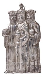 Gorham Sterling Silver Pendant Of The Three Wisemen