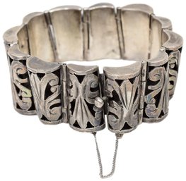 Sterling Silver Mexican Taxco Bracelet