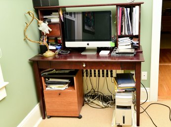 Computer Desk With Hutch