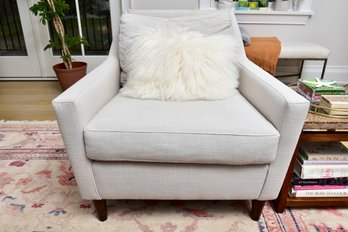 West Elm Everett Club Lounge Chair With Pillow (2 Of 2) RETAIL $880