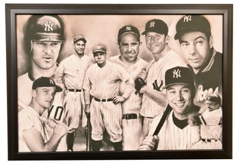 New York Yankees Legends Framed Print