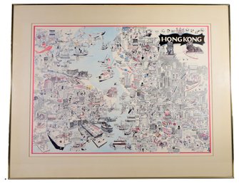 Tom Briggs 1979 Framed Print Of Hong Kong