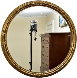 Uttermost Jim Parsons Spera Hand Forged Stacked Iron Rings Wall Mirror In Antiqued Gold (RETAIL $342)