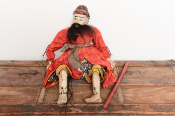 Antique Gujarati Hand Crafted Indian Puppet