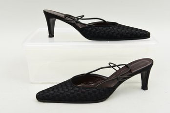 Bottega Veneta Black Slingback Shoes (size 6)