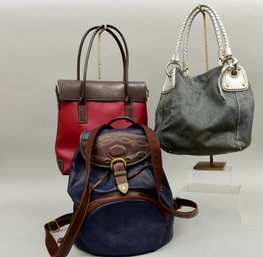 Collection Of Designer Handbags - Abro, Soco Paris And More