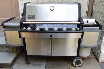 Weber Summit Gas Grill (Model No. DR 0085898) With Protective Cover