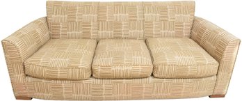 Donghia A John Hudson Design Three Cushion Upholstered Sofa