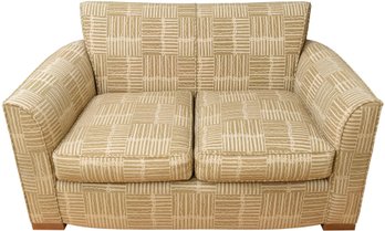 Donghia A John Huston Design Upholstered Two Cushion Love Seat