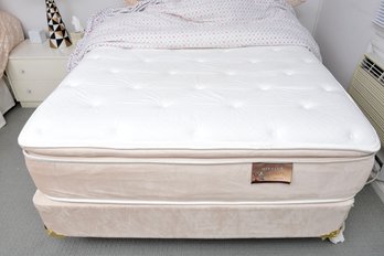 Miralux Full Size Mattress And Boxspring With Bedding