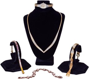 Collection Of Designer Jewelry - Givenchy, Dufonte By Lucien Piccard, Sterling And More