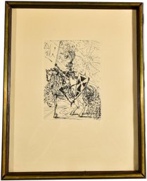 41/279 'El Cid' By Salvador Dali Original Etching 1960 From The Spanish Immortals Series With COA