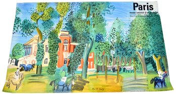 Paris Musee National D'art Advertising Moderne Poster By Raoul Dufy