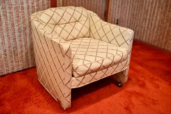 Vintage Oxford, Ltd. Fine Furniture Leather Lounge Chair