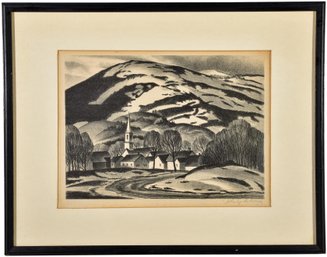 62/300 Philip Cheney (1897-1992) Pencil Signed Original Limited Edition Lithograph