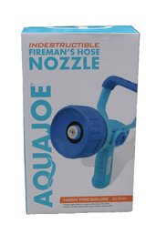 New Aquajoe Indestructible High Pressure Fireman's Hose Nozzle - Lot 1