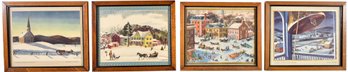 74/312 Collection Of Four Framed Prints By J. O'H. Cosgrave II, John Rogers, Merrill Bailey And More Prints