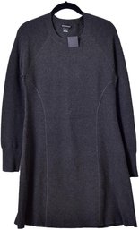 NEW! Club Monaco Chichi Crew Neck Sweater Dress In Charcoal (RETAIL $269)