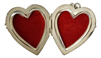 Tiffany & Co. Sterling Silver Heart Locket Pendant