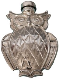 Tiffany & Co.  Sterling Silver Owl Perfume Bottle