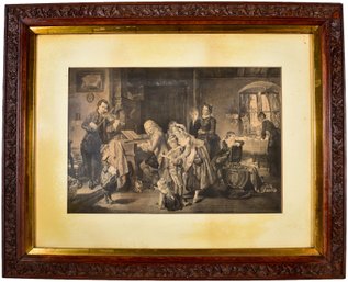 100/338 Morning Prayers In The Family Of Johann Sebastian Bach Framed Print