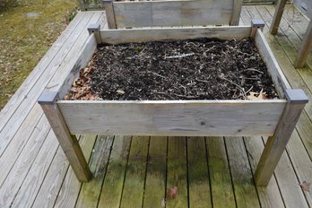 Cedarcraft 34 Inch By 50 Inch Raised Wooden Garden Bed - Includes Existing Soil - Lot 1