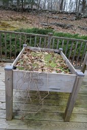 Cedarcraft 34 Inch By 50 Inch Raised Wooden Garden Bed - Includes Existing Soil - Lot 3