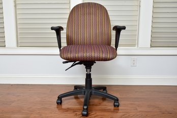 Sit On It Adjustable Height/Swivel/Tilt Upholstered Office Chair