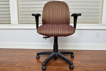 Sit On It Adjustable Height/Swivel/Tilt Upholstered Office Chair