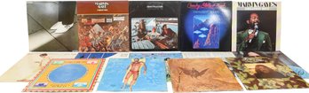 Collection Of 14 Various Artists Vinyl Records - Marvin Gaye, Crosby Stills & Nash And More