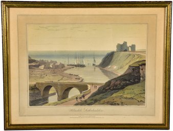 119/7232 WM Daniell Aquatint Titled 'Helmsdale, Southerlandshire'