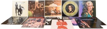 Collection Of 13 Various Artists Vinyl Records - Bonnie Raitt, Linda Ronstadt And More