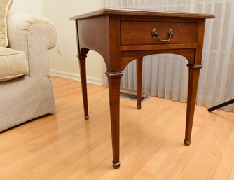 Harden One Drawer Wood Side Table