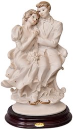 Limited Edition Giuseppe Armani 'garden Wedding' Ceramic Sculpture