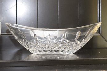 Gorgeous Oval Shaped Crystal Bowl , Glass Flower Vase And Round Crystal Ashtray