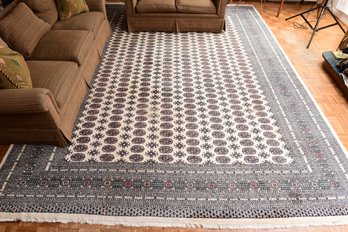 Hand Knotted Bokhara Wool Area Rug