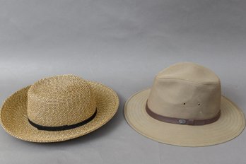 Bailey Large Brim Hat And Straw Hat