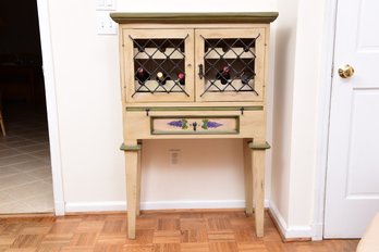 Wine Storage Sideboard With Pull Out Serving Shelf