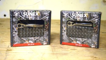 Two Boxes Of Sunex Tools 38-piece Bit Set - NOS