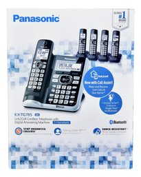 NEW! Panasonic Link2Cell Cordless Telephone With Digital Answering Machine Model No. KX-TG785