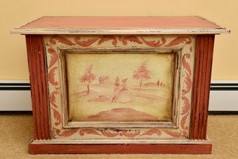 Hand Painted Storage Trunk