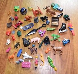 Lot Of Miniatures Plastic Figurines