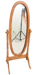 Good Wood Cheval Floor Mirror