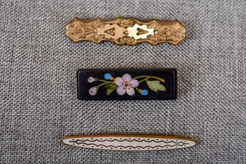 Collection Of Victorian Bar Pins