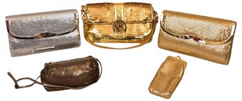 Collection Of Sparkly Glitzy Evening Bags - Michael Kors, Y&S And More