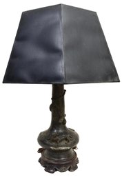 Antique Chinese Chilong Table Lamp