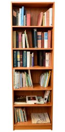 Six Shelf Bookcase With Buyer's Choice Books (take As Many As You Want And Leave The Rest Behind)